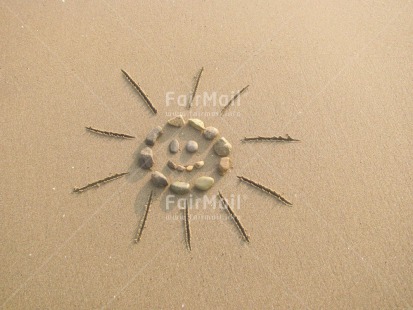 Fair Trade Photo Beach, Colour image, Day, Holiday, Horizontal, Ocean, Peru, Sand, Sea, Seasons, Smile, Smiling, South America, Stone, Summer, Sun, Water