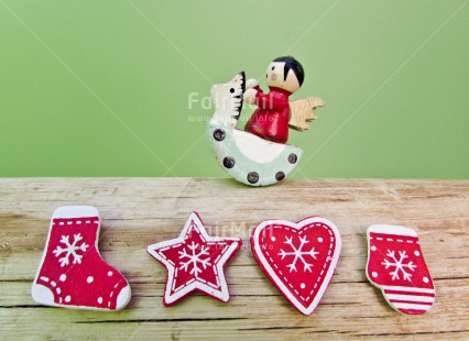 Fair Trade Photo Angel, Christmas, Closeup, Colour image, Heart, Peru, South America, Star, Studio