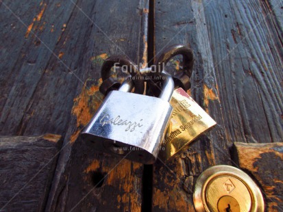 Fair Trade Photo Door, Horizontal, Lock, Low angle view, Peru, Safety, South America