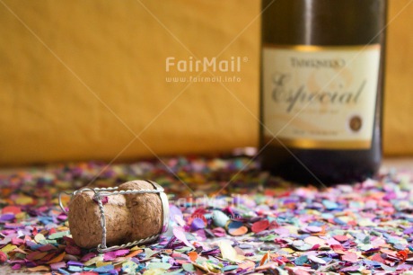 Fair Trade Photo Birthday, Bottle, Champagne, Closeup, Colour image, Congratulations, Exams, Horizontal, Marriage, Party, Peru, South America, Wedding