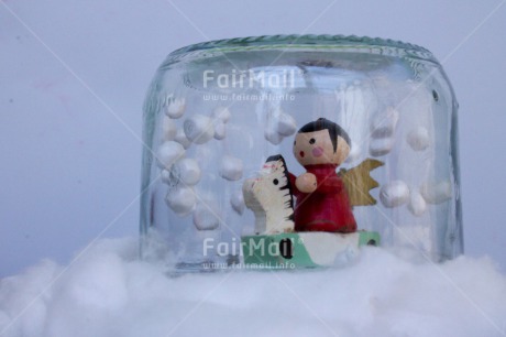 Fair Trade Photo Angel, Christmas, Colour image, Horizontal, Peru, Snow, South America