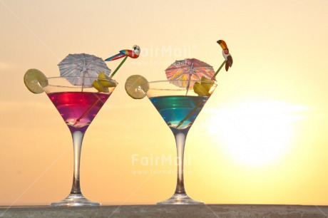 Fair Trade Photo Beach, Cocktail, Colour image, Holiday, Horizontal, Invitation, Love, Marriage, Party, Relax, Sea, Summer, Sunset, Travel, Valentines day, Wedding