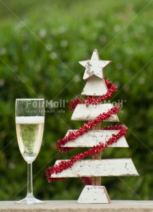 Fair Trade Photo Christmas, Colour image, Peru, South America, Star, Tree, Vertical