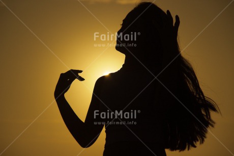 Fair Trade Photo Colour image, Horizontal, Peru, Shooting style, Silhouette, South America, Summer, Sunset