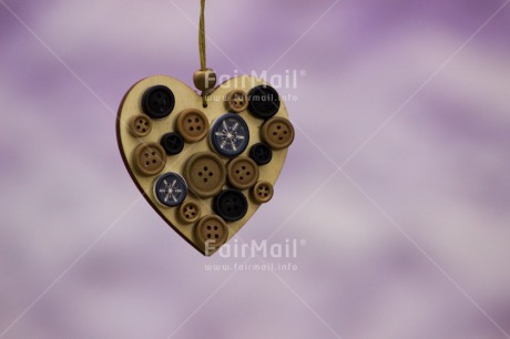 Fair Trade Photo Button, Heart, Love, Valentines day