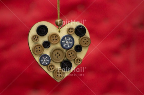 Fair Trade Photo Button, Heart, Love, Valentines day