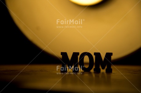 Fair Trade Photo Black, Colour image, Horizontal, Lamp, Letters, Light, Mother, Mothers day, Night, Peru, Shooting style, Silhouette, South America, Sunset, Text, Yellow