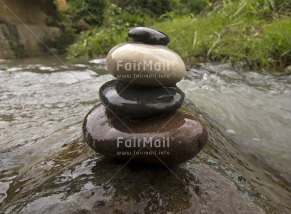 Fair Trade Photo Balance, Colour image, Horizontal, Nature, Outdoor, Peru, River, South America, Spirituality, Stone, Tabletop, Water, Wellness