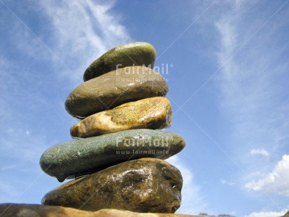 Fair Trade Photo Balance, Colour image, Condolence-Sympathy, Day, Get well soon, Horizontal, Nature, Outdoor, Peru, Rural, Sky, South America, Spirituality, Stone, Thinking of you, Wellness