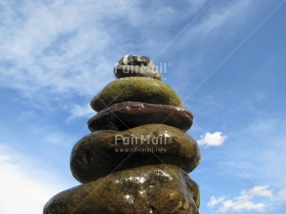 Fair Trade Photo Balance, Colour image, Condolence-Sympathy, Day, Get well soon, Horizontal, Nature, Outdoor, Peru, Rural, Sky, South America, Spirituality, Stone, Thinking of you, Wellness
