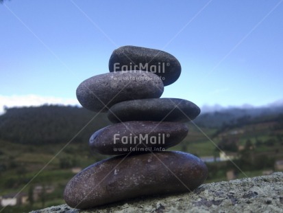 Fair Trade Photo Balance, Colour image, Condolence-Sympathy, Horizontal, Nature, Outdoor, Peru, South America, Spirituality, Stone, Tabletop, Wellness