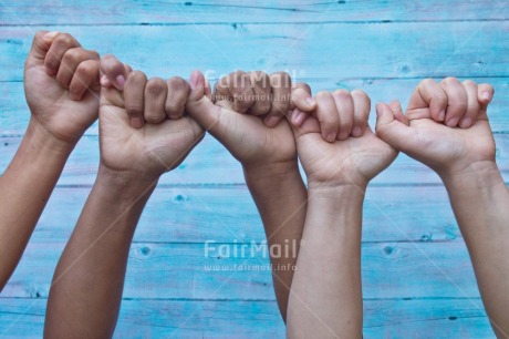 Fair Trade Photo Blue, Body, Colour, Colour image, Family, Friendship, Hand, Hope, Horizontal, People, Peru, Place, Solidarity, South America, Together, Tolerance, Union, Values