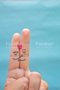 Fair Trade Photo Blue, Body, Colour, Finger, Hand, Heart, Love, Object, Red, Thinking of you, Valentines day, Vertical