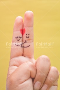 Fair Trade Photo Body, Colour, Finger, Hand, Heart, Love, Object, Red, Thinking of you, Valentines day, Vertical, Yellow