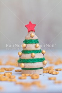 Fair Trade Photo Activity, Adjective, Celebrating, Christmas, Christmas decoration, Christmas tree, Colour, Green, Object, Present, Red, Star, Vertical, Yellow
