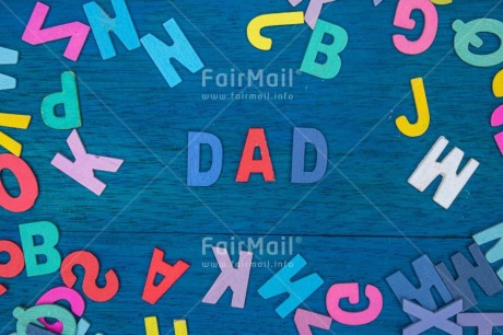Fair Trade Photo Blue, Colour, Dad, Father, Fathers day, Letter, Object, People, Text