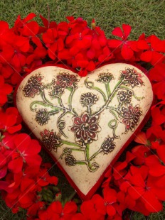Fair Trade Photo Closeup, Colour image, Flower, Heart, Love, Mothers day, Peru, South America, Valentines day, Vertical