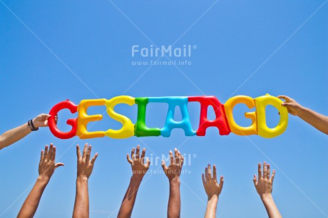 Fair Trade Photo Balloon, Colour image, Exams, Graduation, Horizontal, Letter, Peru, Sky, South America