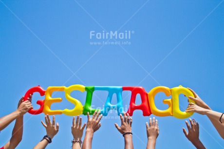 Fair Trade Photo Balloon, Colour image, Exams, Graduation, Horizontal, Letter, Peru, Sky, South America