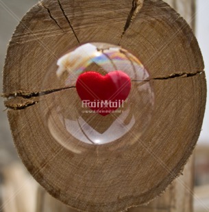 Fair Trade Photo Closeup, Heart, Horizontal, Love, Peru, Red, Soapbubble, South America, Valentines day, Wood