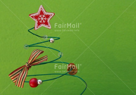 Fair Trade Photo Christmas, Closeup, Colour image, Green, Horizontal, Peru, Red, South America, Star, Tree