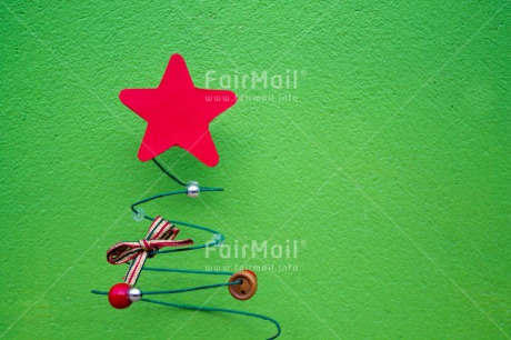 Fair Trade Photo Christmas, Closeup, Colour image, Green, Horizontal, Peru, Red, South America, Star, Tree