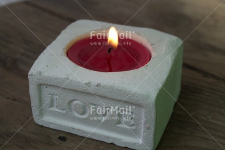 Fair Trade Photo Candle, Closeup, Colour image, Flame, Horizontal, Love, Marriage, Peru, Red, Shooting style, South America, Valentines day, Wedding