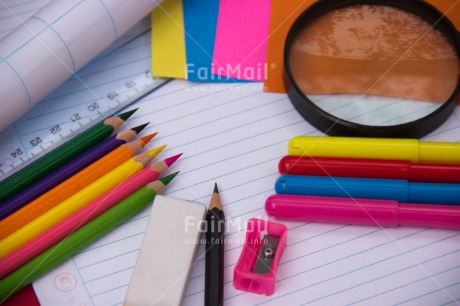 Fair Trade Photo Colour image, Education, Exams, Good luck, Horizontal, New Job, Pencil, Well done