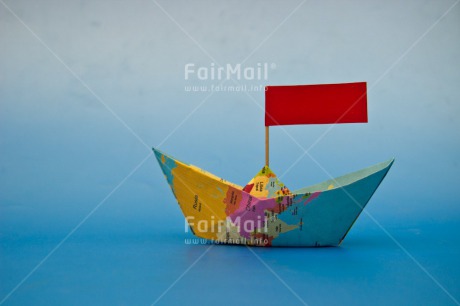 Fair Trade Photo Boat, Colour image, Good trip, Horizontal, World