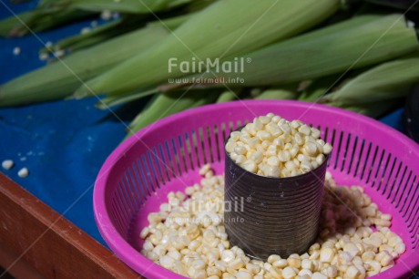 Fair Trade Photo Colour image, Corn, Food and alimentation, Horizontal, Market, Peru, South America