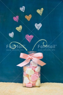 Fair Trade Photo Chalk, Colour image, Heart, Love, Marriage, Mothers day, Peru, Pink, South America, Sweets, Valentines day, Vertical, Wedding