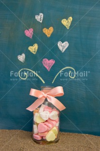 Fair Trade Photo Chalk, Colour image, Heart, Love, Marriage, Mothers day, Peru, Pink, South America, Sweets, Valentines day, Vertical, Wedding