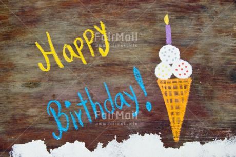 Fair Trade Photo Birthday, Colour image, Food and alimentation, Horizontal, Ice cream