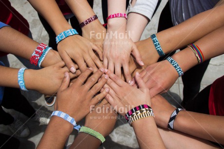 Fair Trade Photo Colour image, Cooperation, Discrimination, Fair trade, Friendship, Hand, Horizontal, Peace, Peru, South America, Sustainability, Together, Tolerance, Values