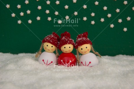 Fair Trade Photo Christmas, Colour image, Friendship, Green, Horizontal, Peru, Red, Seasons, Smile, Snow, South America, Star, White, Winter