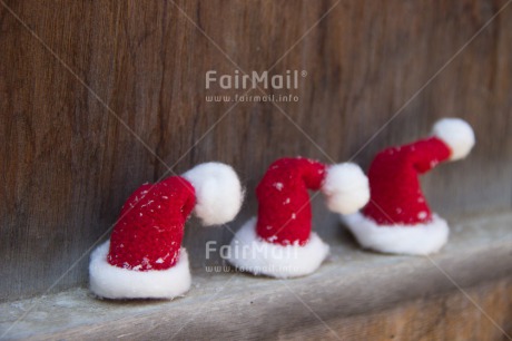 Fair Trade Photo Christmas, Colour image, Hat, Horizontal, Peru, Red, Seasons, Snow, South America, White, Winter