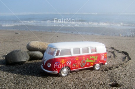 Fair Trade Photo Beach, Car, Colour image, Day, Good trip, Holiday, Outdoor, Peru, Relax, Sand, South America, Transport, Travel