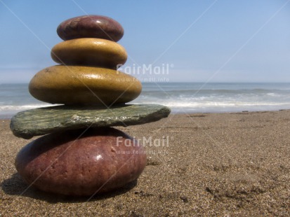 Fair Trade Photo Balance, Beach, Closeup, Colour image, Condolence-Sympathy, Peru, Sea, South America, Stone, Summer, Water, Wellness