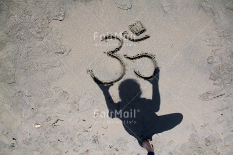 Fair Trade Photo Colour image, Horizontal, Ohm, Peru, Shadow, South America, Yoga