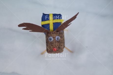 Fair Trade Photo Animals, Christmas, Closeup, Colour image, Funny, Horizontal, Peru, Recycle, Reindeer, Snow, South America