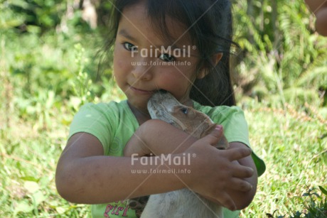 Fair Trade Photo Animals, Caring, Colour image, Cute, Dog, Friendship, Horizontal, Love, One girl, People, Peru, South America