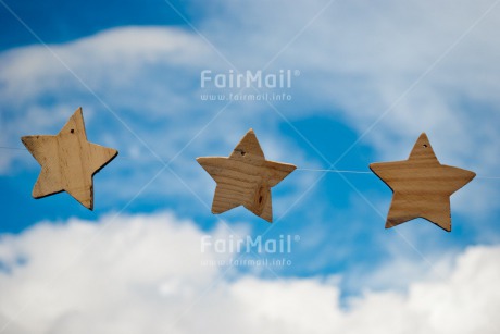 Fair Trade Photo Blue, Christmas, Clouds, Colour image, Horizontal, Peru, Sky, South America, Star, White