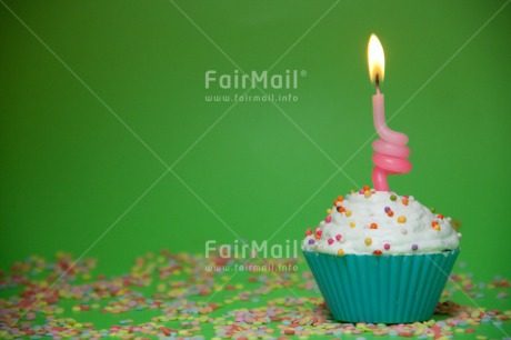 Fair Trade Photo Birthday, Candle, Closeup, Colour image, Cupcake, Flame, Horizontal, Invitation, Party, Peru, Shooting style, South America, Sweets