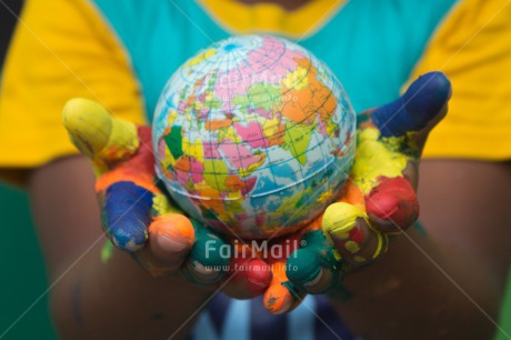 Fair Trade Photo Colour image, Environment, Globe, Horizontal, Peace, Peru, South America, Sustainability, Values, World