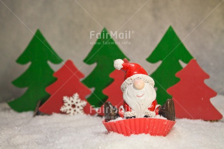 Fair Trade Photo Christmas, Colour image, Horizontal, Peru, Snow, Snowman, South America, Tree