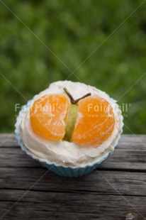 Fair Trade Photo Birthday, Butterfly, Colour image, Cupcake, Peru, South America, Vertical