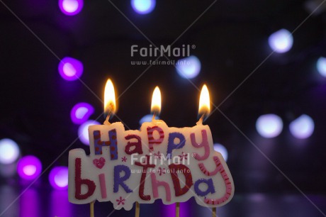 Fair Trade Photo Birthday, Candle, Colour image, Flame, Horizontal, Letter, Light, Peru, South America