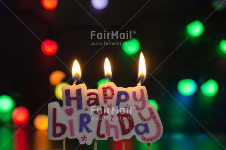 Fair Trade Photo Birthday, Candle, Colour image, Flame, Horizontal, Letter, Light, Peru, South America