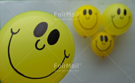 Fair Trade Photo Balloon, Colour image, Exams, Friendship, Horizontal, Party, Peru, Smile, South America, Yellow