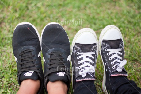 Fair Trade Photo Colour image, Couple, Friendship, Horizontal, Love, Peru, Shoe, South America, Together